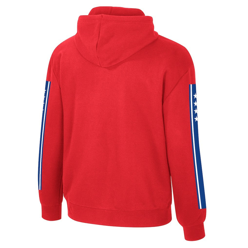 NBA - Philadelphia 76ers Stadium Essentials Unisex City Star Hoodie - Red