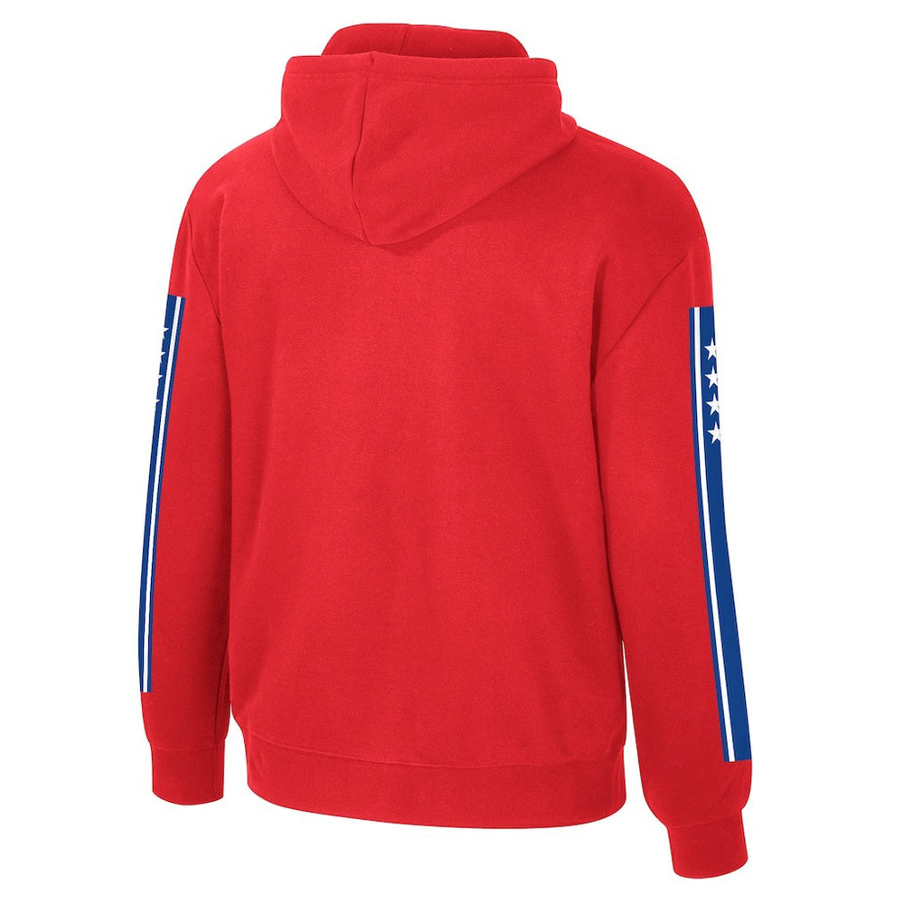 NBA - Philadelphia 76ers Stadium Essentials Unisex City Star Hoodie - Red