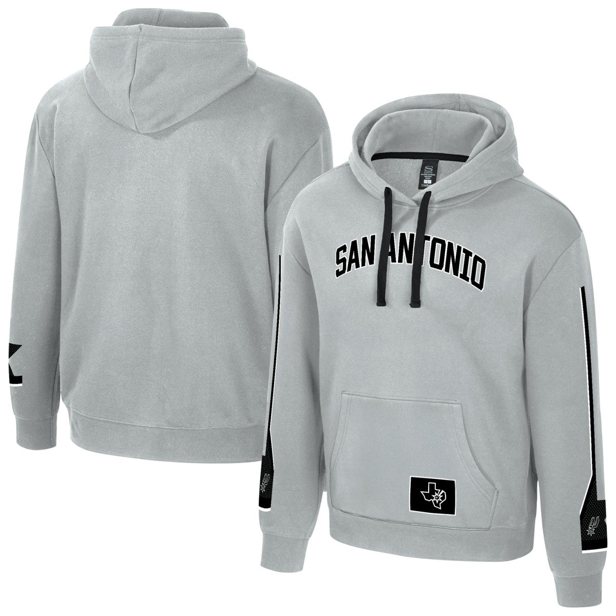 NBA - San Antonio Spurs Stadium Essentials Unisex City Star Hoodie - Silver