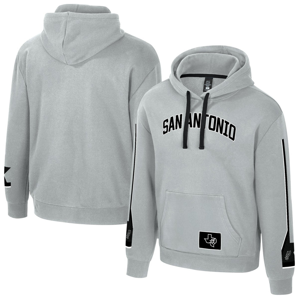 NBA - San Antonio Spurs Stadium Essentials Unisex City Star Hoodie - Silver