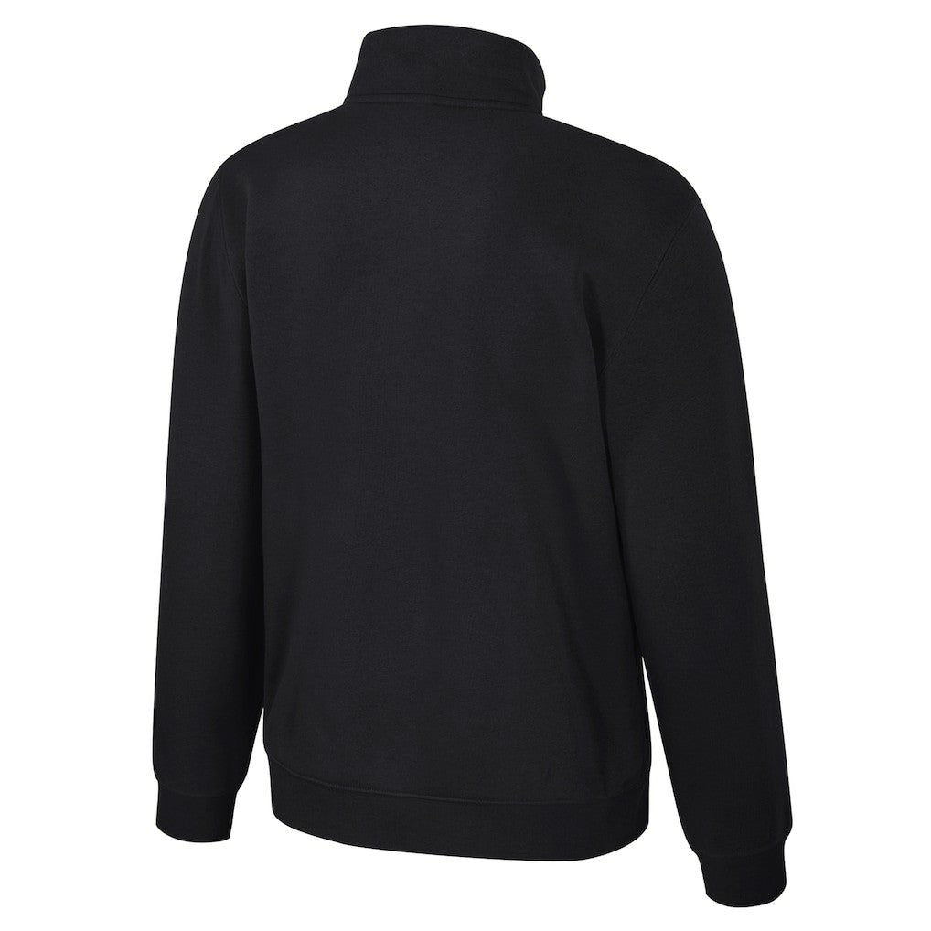 NBA - Boston Celtics Stadium Essentials Unisex Varsity Trainer Quarter-Zip Pullover - Black