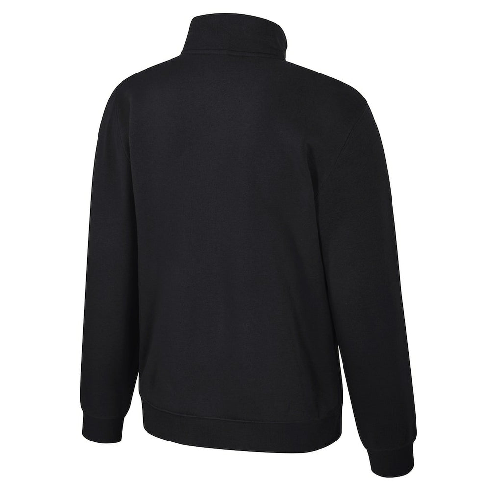 NBA - Boston Celtics Stadium Essentials Unisex Varsity Trainer Quarter-Zip Pullover - Black