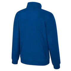 NBA - Golden State Warriors Stadium Essentials Unisex Varsity Trainer Quarter-Zip Pullover - Royal