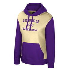 NBA - Los Angeles Lakers Stadium Essentials Women's Rafters Road Trip Hoodie - Cream