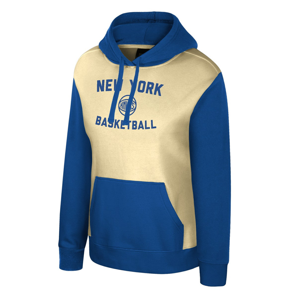 NBA - New York Knicks Stadium Essentials Women's Rafters Road Trip Hoodie - Cream