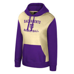 NBA - Sacramento Kings Stadium Essentials Women's Rafters Road Trip Hoodie - Cream