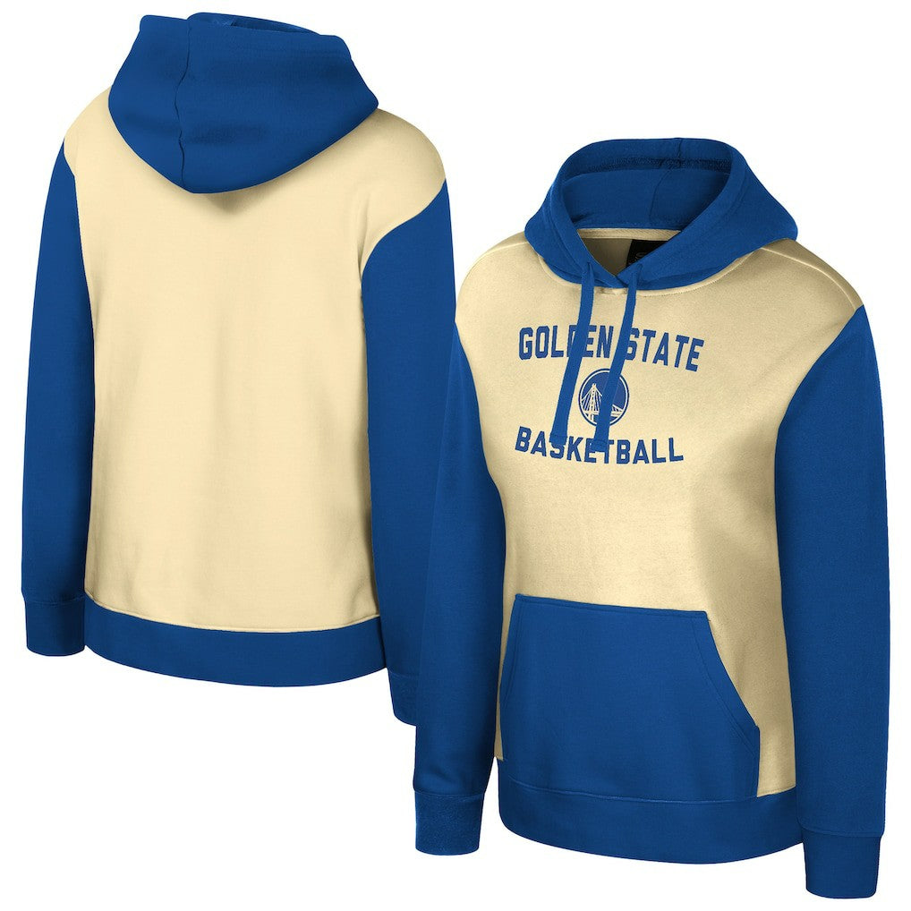 NBA - Golden State Warriors Stadium Essentials Women's Rafters Road Trip Hoodie - Cream