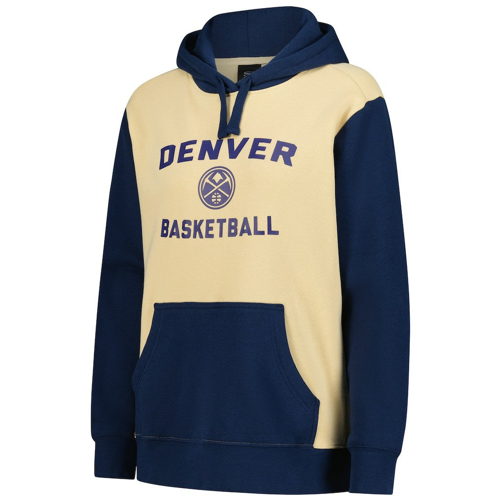NBA - Denver Nuggets Stadium Essentials Women's Rafters Road Trip Hoodie - Cream