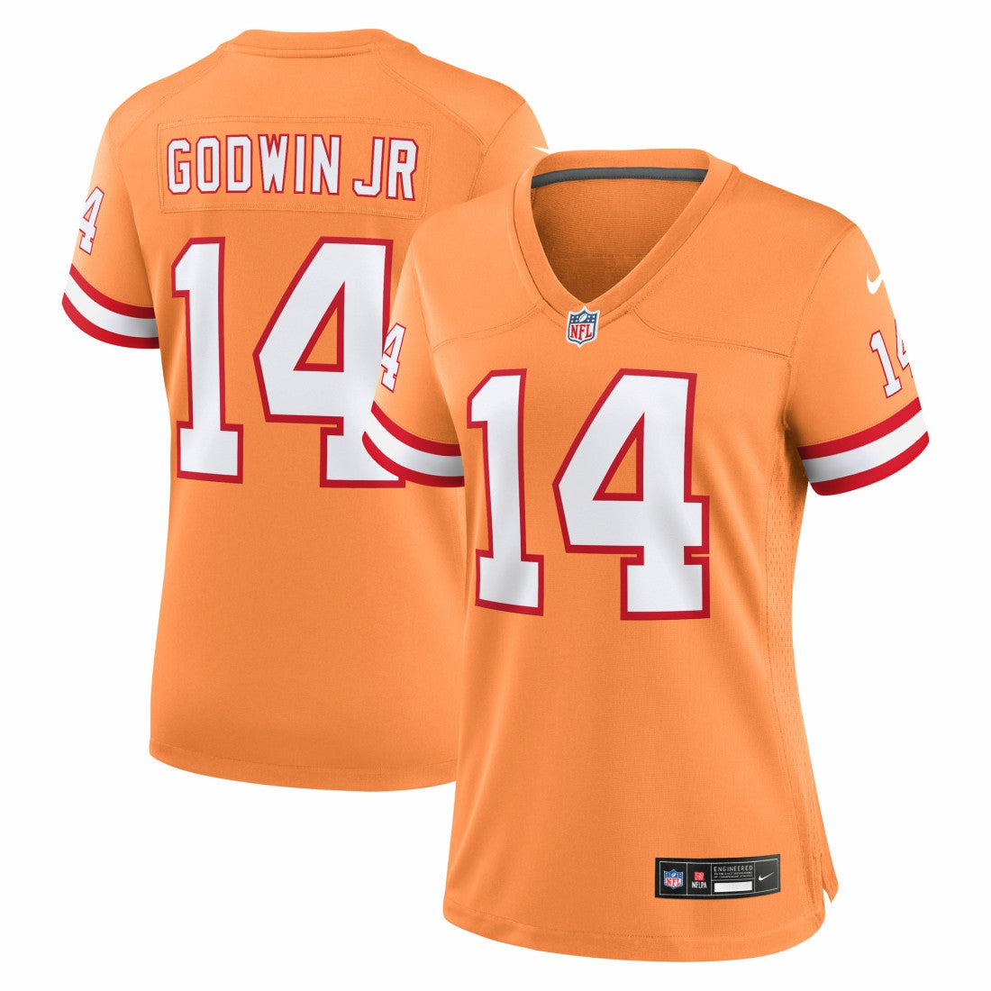 Chris Godwin Jr. Tampa Bay Buccaneers Women's Alternate Game Player Jersey Orange - Nike