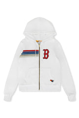 Boston Red Sox Aviator Nation x MLB Unisex Five-Stripe Tri-Blend Full-Zip Hoodie Near Me