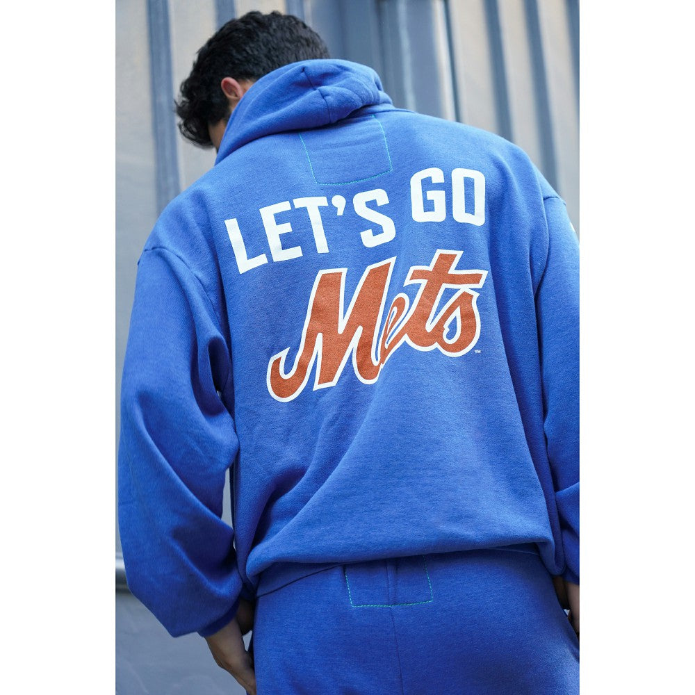New York Mets Aviator Nation x MLB Unisex Relaxed Tri-Blend Hoodie Online