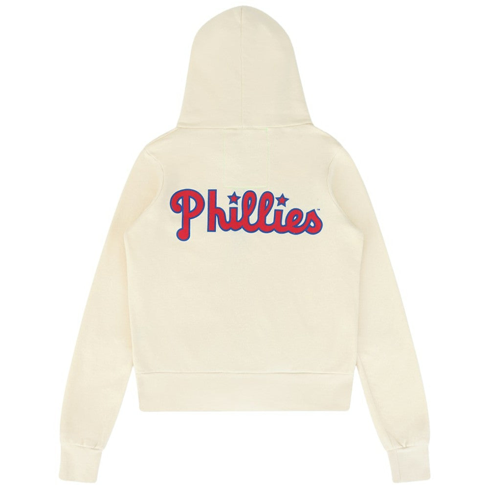 Philadelphia Phillies Aviator Nation x MLB Unisex Five-Stripe Tri-Blend Full-Zip Hoodie for sale