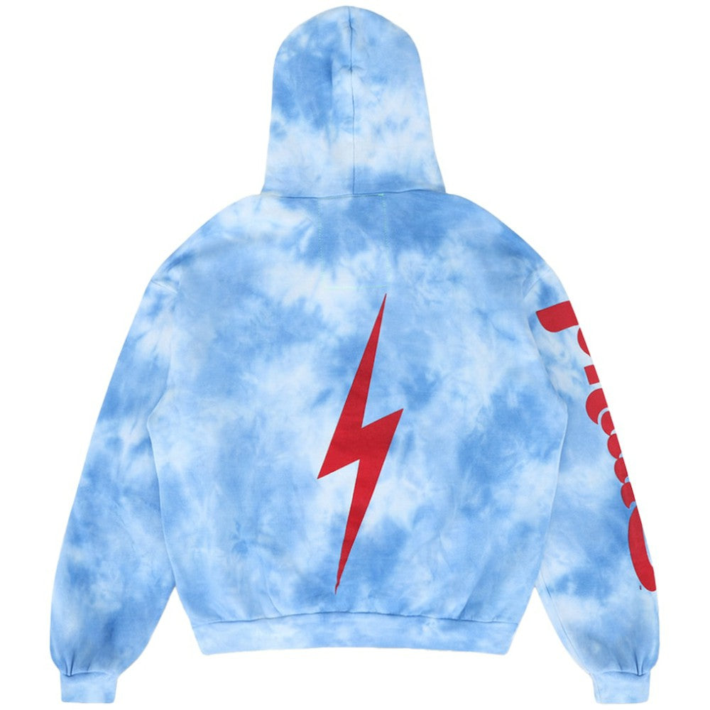 Philadelphia Phillies Aviator Nation x MLB Unisex Tie-Dye Tri-Blend Pullover Hoodie Sale
