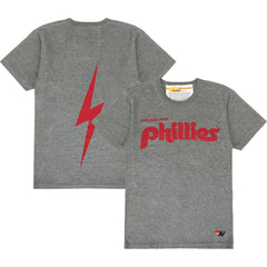 Philadelphia Phillies Aviator Nation x MLB Unisex Bolt Tri-Blend T-Shirt discount