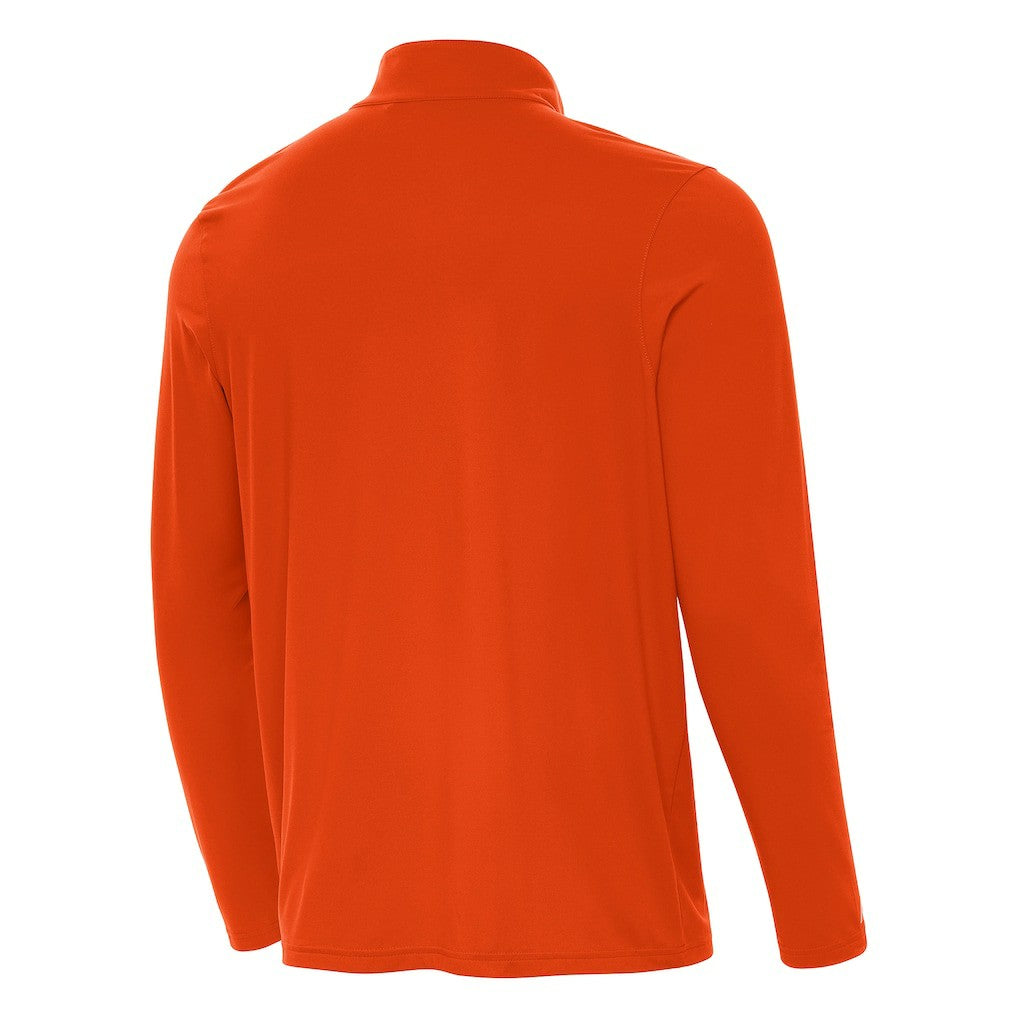 Cincinnati Bengals Antigua Streak Intent Quarter-Zip Sweatshirt Orange - NFL