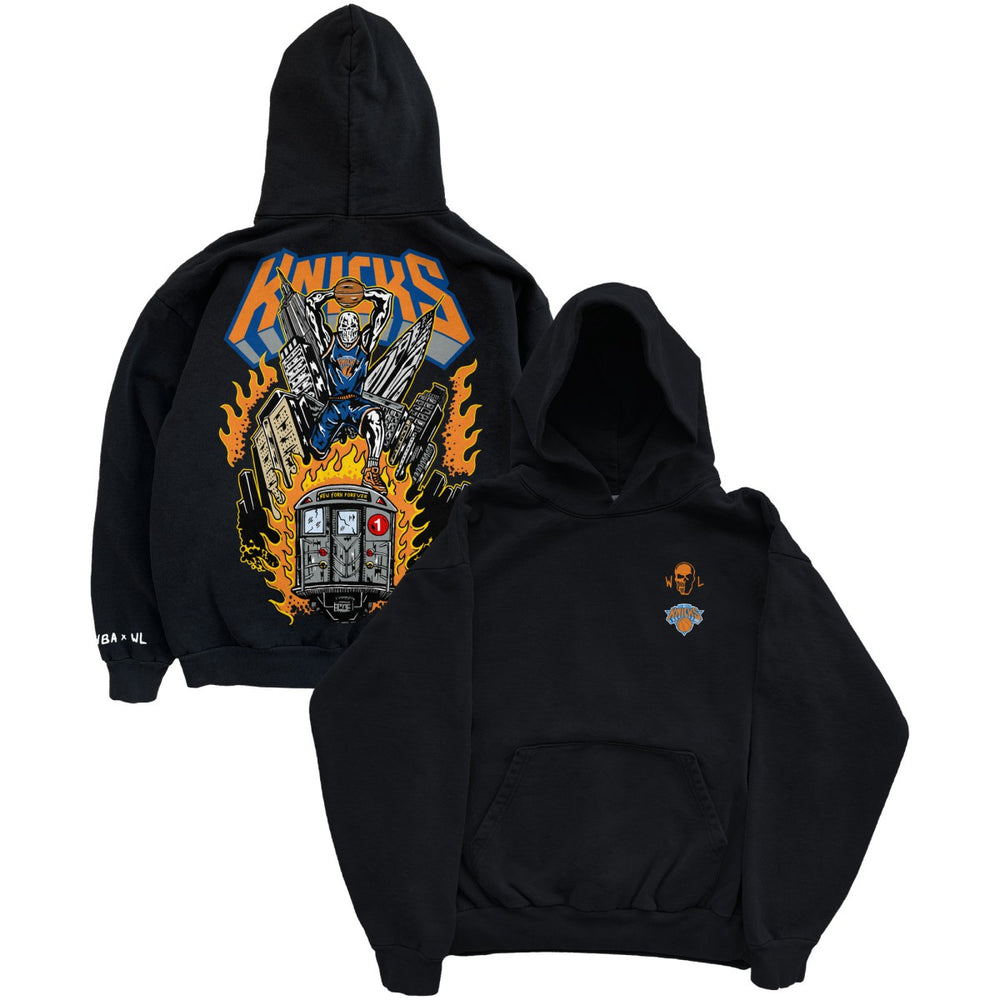 Fanatics - New York Knicks Warren Lotas x Fest Subway Hoodie - Black