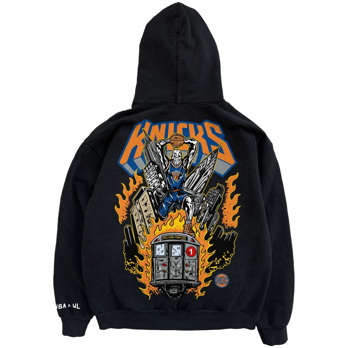 Fanatics - New York Knicks Warren Lotas x Fest Subway Hoodie - Black