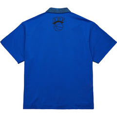 Mitchell & Ness - New York Knicks x Purple Brand Button-Up Shooting Shirt - Navy