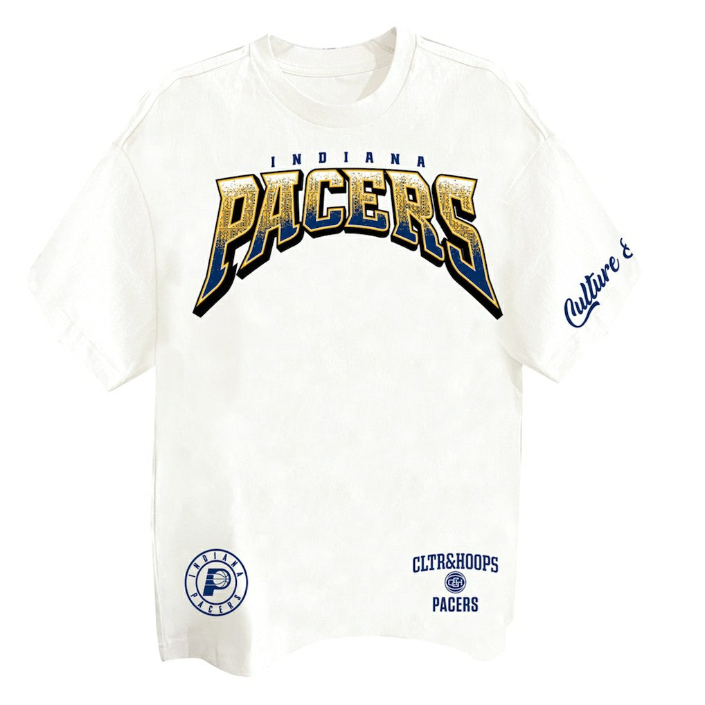 NBA - Indiana Pacers Two Hype Drip & Dime Collection Premium T-Shirt - Off White