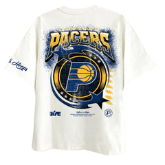 NBA - Indiana Pacers Two Hype Drip & Dime Collection Premium T-Shirt - Off White