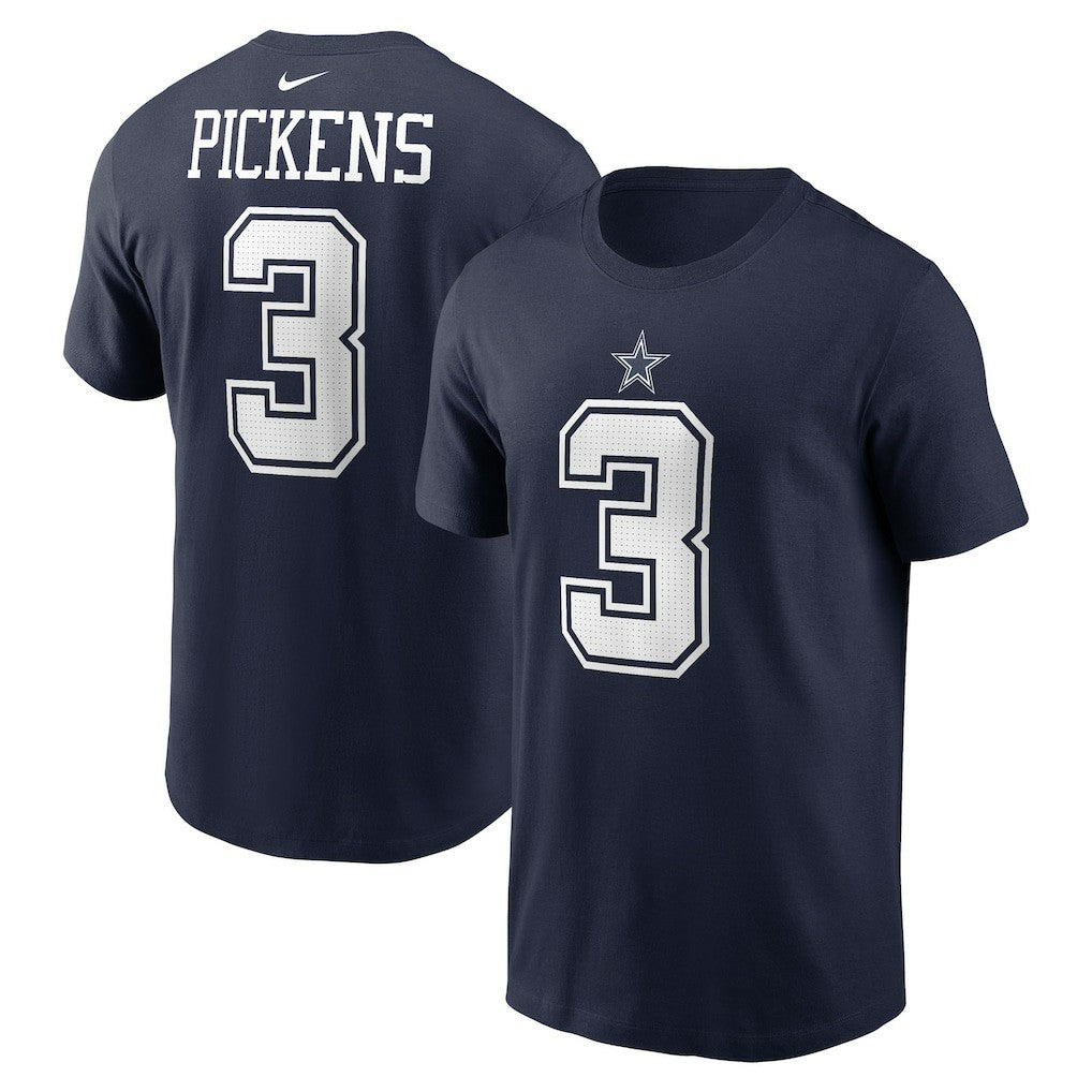 George Pickens Dallas Cowboys Name & Number T-Shirt Navy - Nike