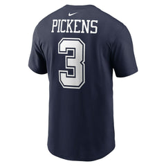 George Pickens Dallas Cowboys Name & Number T-Shirt Navy - Nike
