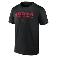 Arizona Diamondbacks Stranger Things Logo Lockup T-Shirt discount