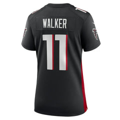 Jalon Walker Atlanta Falcons Women's Team Game Jersey Black - Nike