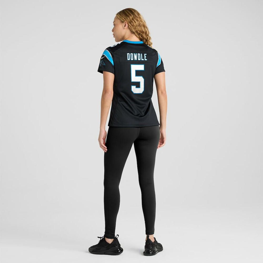 Rico Dowdle Carolina Panthers Women's Team Game Jersey Black - Nike