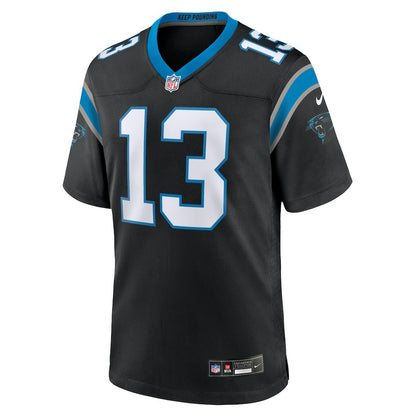 Hunter Renfrow Carolina Panthers Team Game Jersey - Black | NFL Jerseys