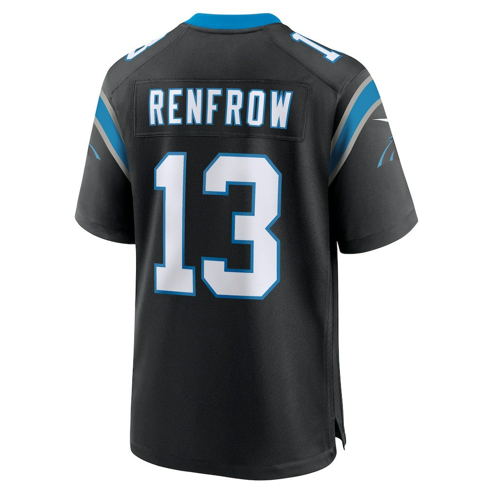 Hunter Renfrow Carolina Panthers Team Game Jersey - Black | NFL Jerseys