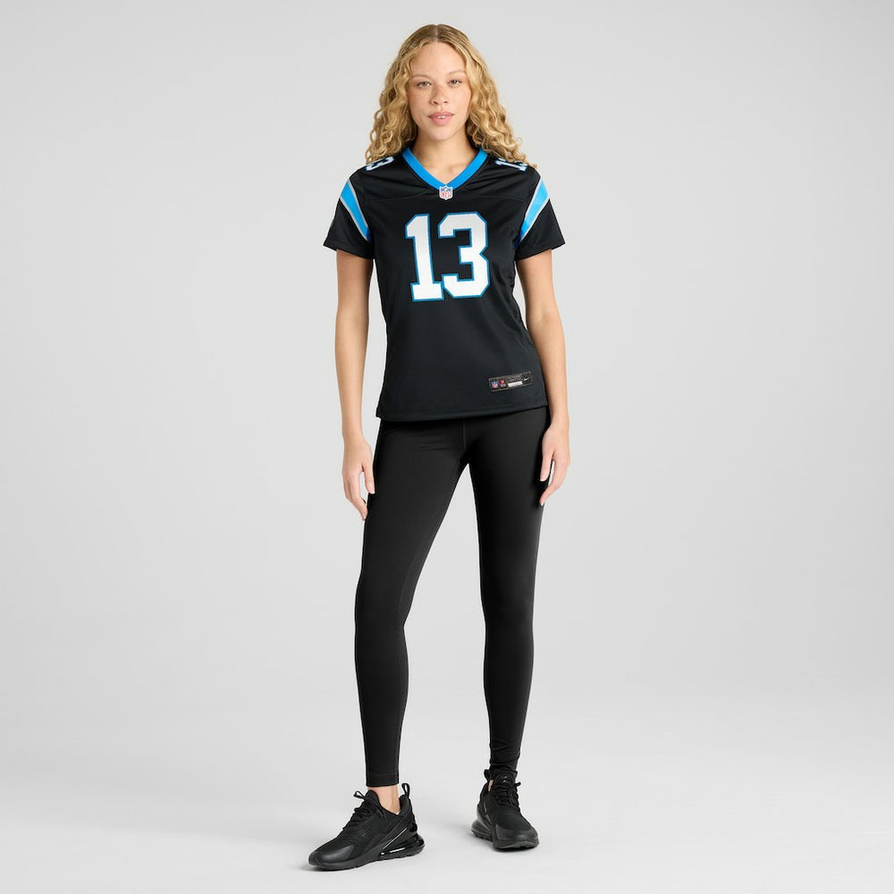 Hunter Renfrow Carolina Panthers Women's Team Game Jersey Black - Nike