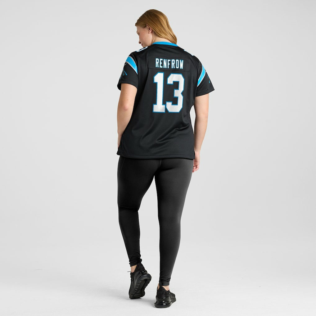 Hunter Renfrow Carolina Panthers Women's Team Game Jersey Black - Nike