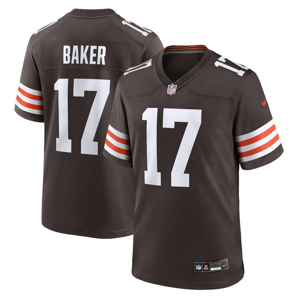 Jerome Baker Cleveland Browns Team Game Jersey Brown - Nike