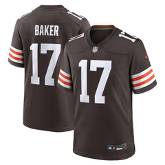 Jerome Baker Cleveland Browns Team Game Jersey Brown - Nike