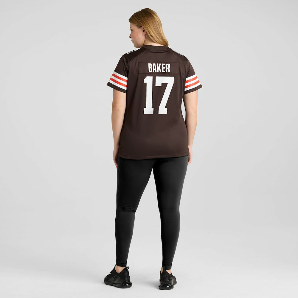 Jerome Baker Cleveland Browns Women's Team Game Jersey Brown - Nike