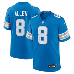 Kyle Allen Detroit Lions Team Game Jersey Blue - Nike