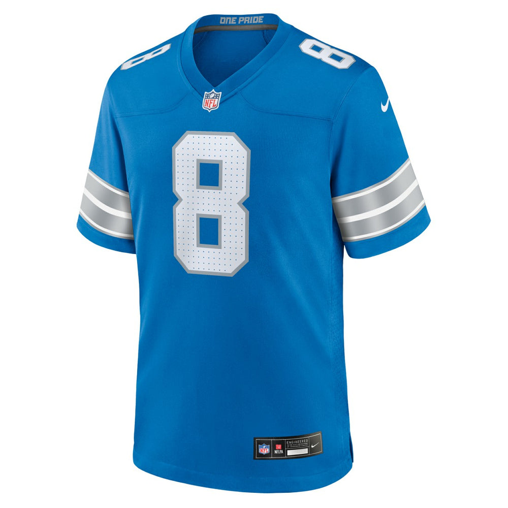 Kyle Allen Detroit Lions Team Game Jersey Blue - Nike
