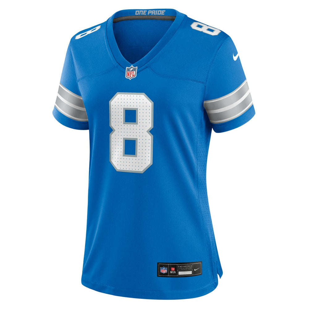 Kyle Allen Detroit Lions Women's Team Game Jersey Blue - Nike