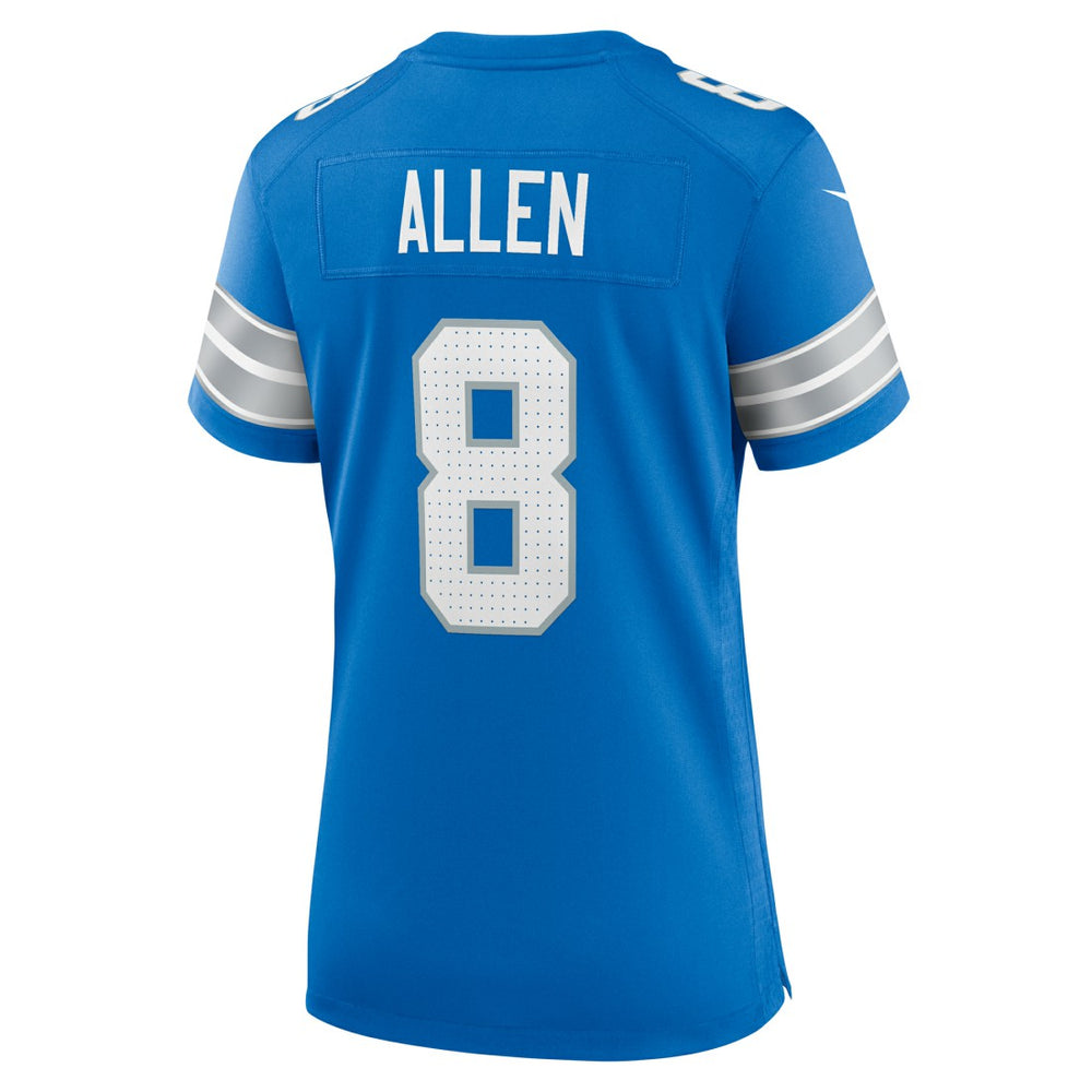 Kyle Allen Detroit Lions Women's Team Game Jersey Blue - Nike