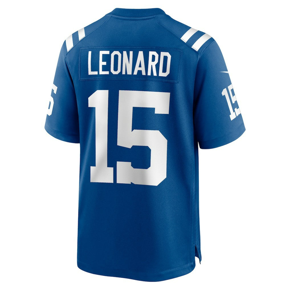 Riley Leonard Indianapolis Colts Team Game Jersey Royal - Nike