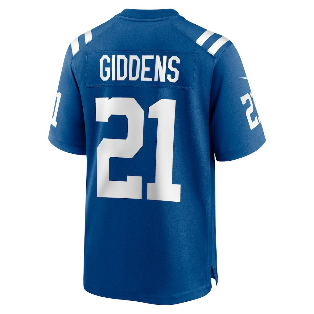 DJ Giddens Indianapolis Colts Team Game Jersey Royal - Nike