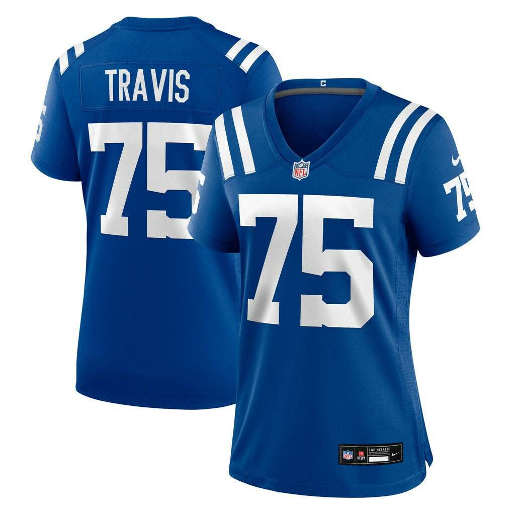 Jalen Travis Indianapolis Colts Women's Team Game Jersey Royal - Nike