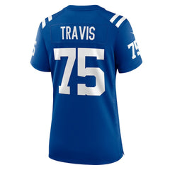 Jalen Travis Indianapolis Colts Women's Team Game Jersey Royal - Nike