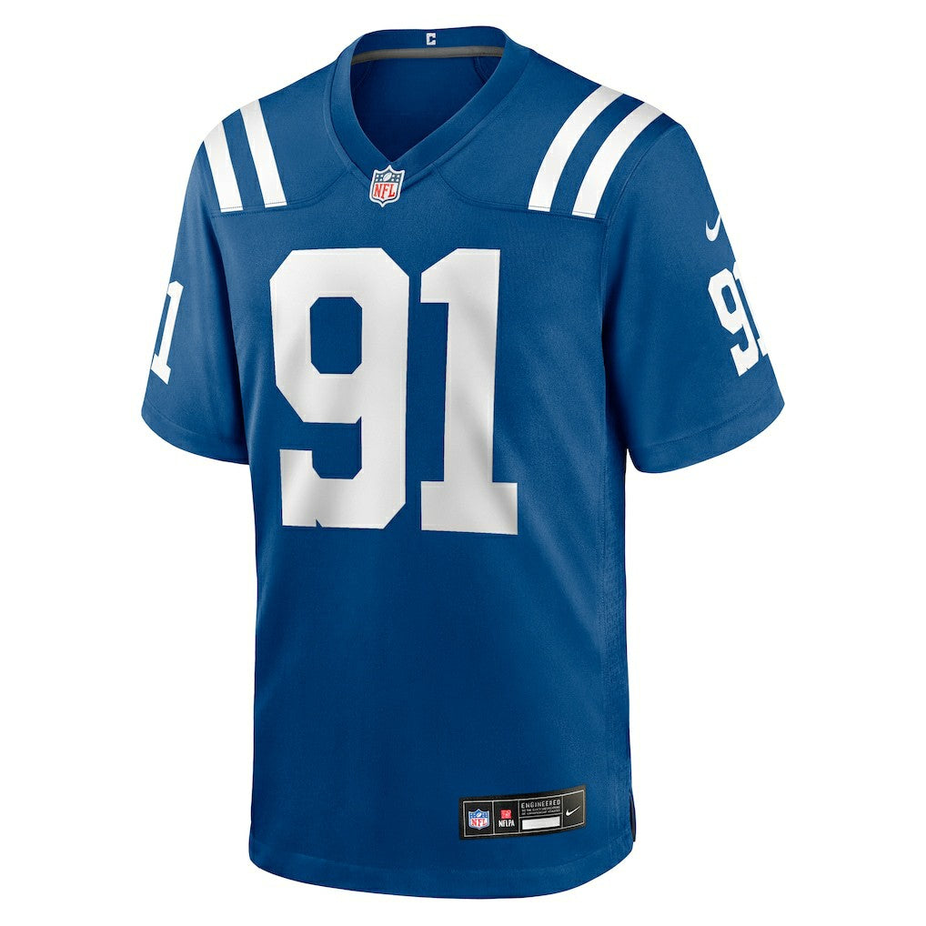JT Tuimoloau Indianapolis Colts Team Game Jersey Royal - Nike