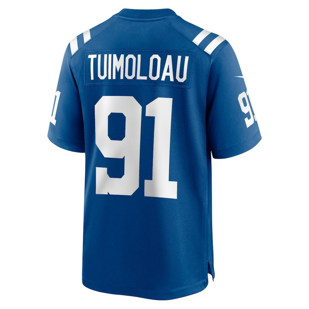 JT Tuimoloau Indianapolis Colts Team Game Jersey Royal - Nike