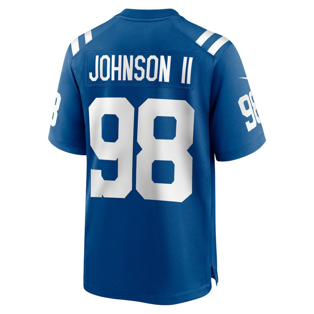 Eric Johnson II Indianapolis Colts Team Game Jersey Royal - Nike