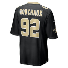 Davon Godchaux New Orleans Saints Team Game Jersey Black - Nike