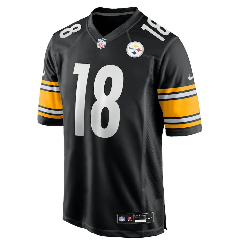 Will Howard Pittsburgh Steelers Team Game Jersey Black - Nike