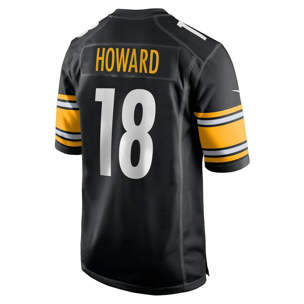 Will Howard Pittsburgh Steelers Team Game Jersey Black - Nike